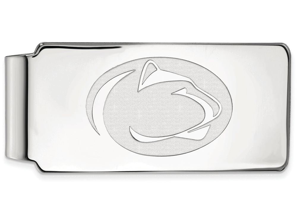 Logoart 925 Sterling Silver Penn State University Money Clip