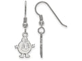 LogoArt Sterling Silver Syracuse University Small Dangle Earrings Wire
