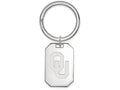 Logoart 925 Sterling Silver University Of Oklahoma Key Chain