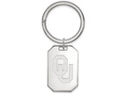 Logoart 925 Sterling Silver University Of Oklahoma Key Chain