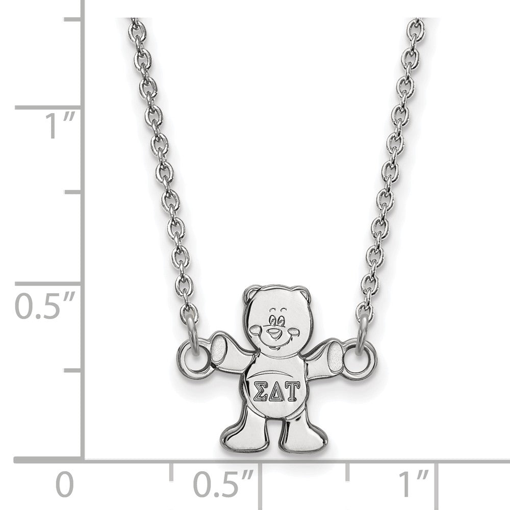 LogoArt Sterling Silver Northern Illinois University Large Pendant Necklace