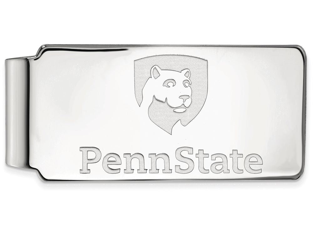 Logoart 925 Sterling Silver Penn State University Money Clip