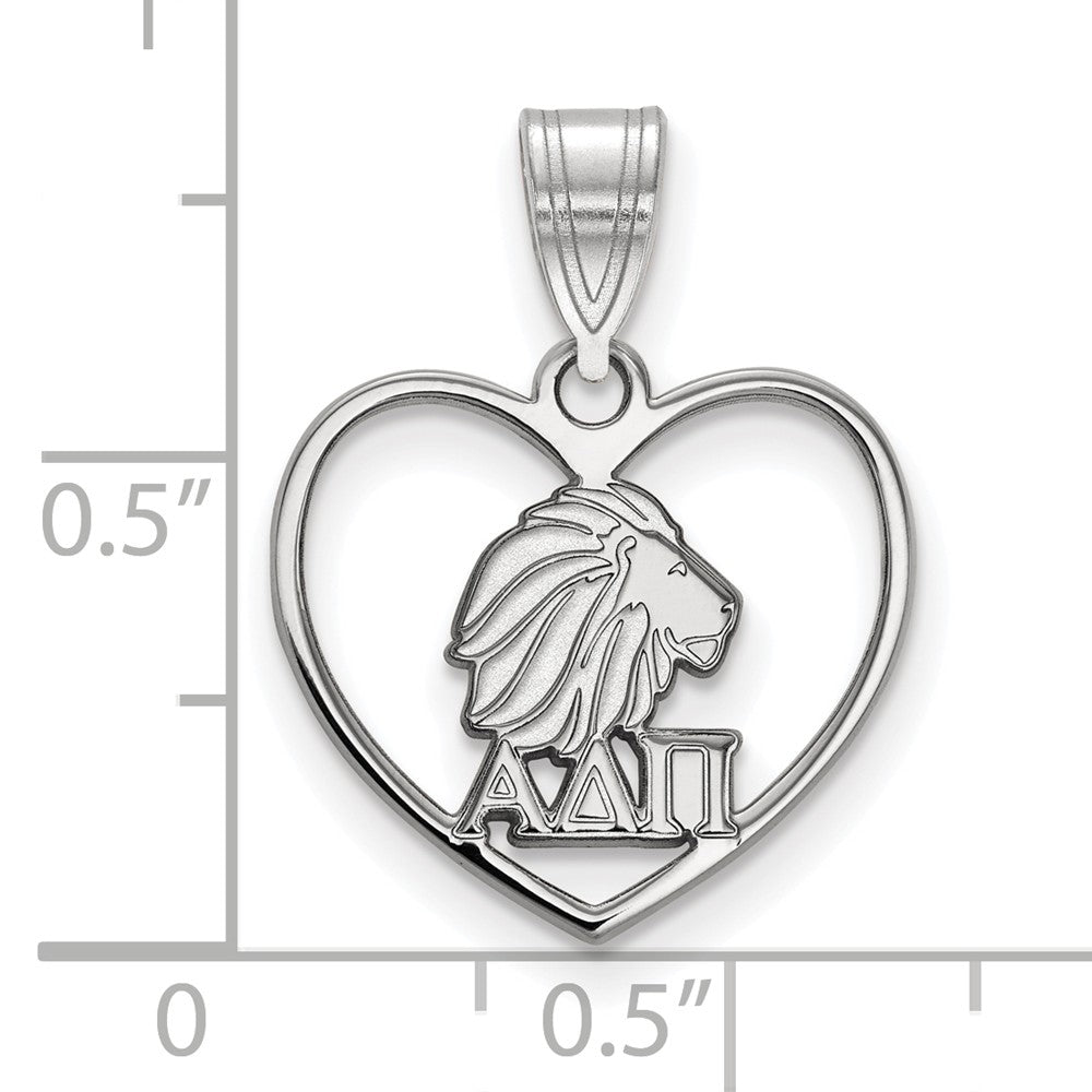 LogoArt Sterling Silver University Of Tennessee Large Dog Tag Pendant Necklace