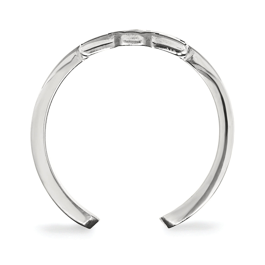 LogoArt Sterling Silver Auburn University Toe Ring