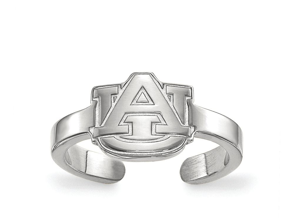 LogoArt Sterling Silver Auburn University Toe Ring