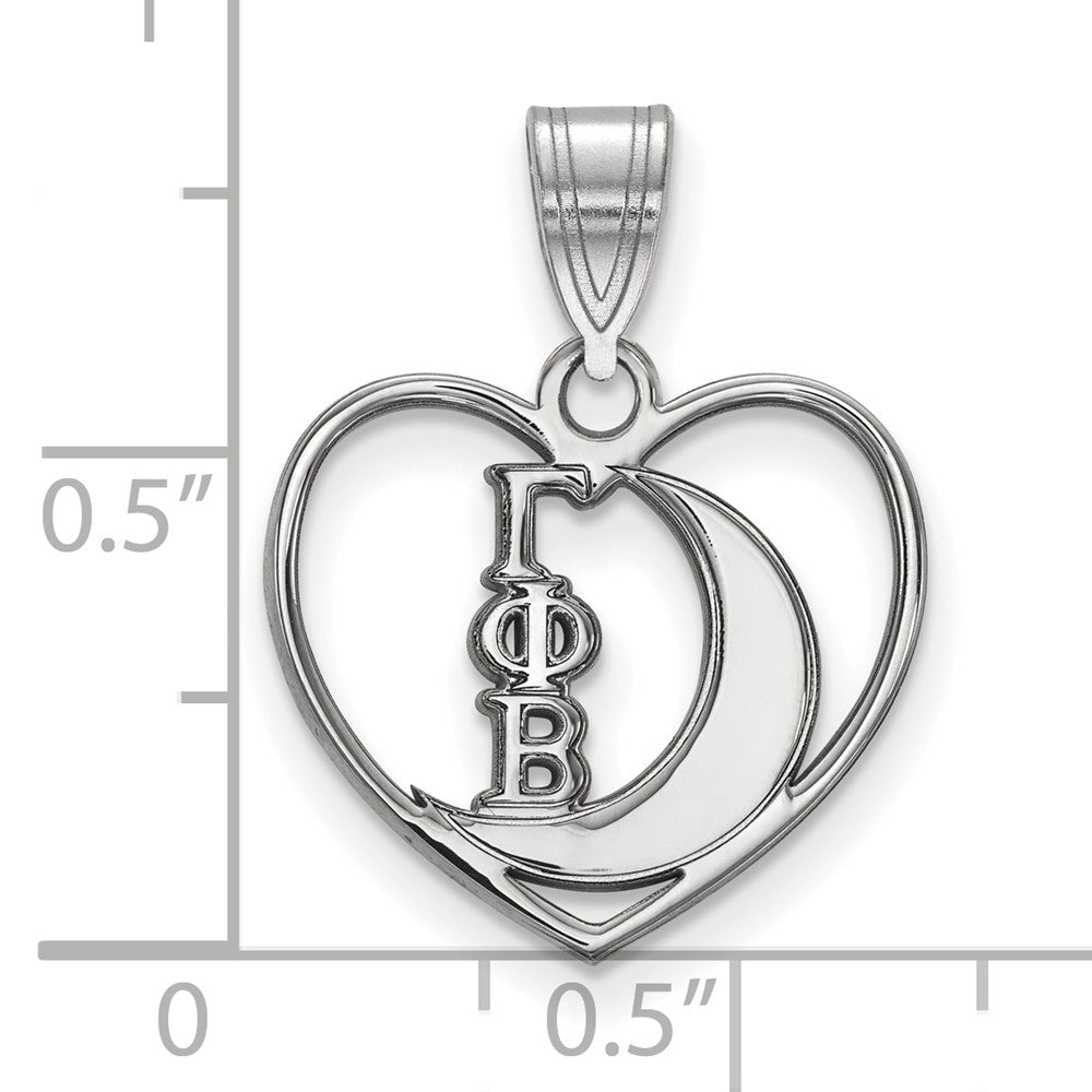 LogoArt Sterling Silver Chicago Blackhawks Large Enamel Pendant Necklace