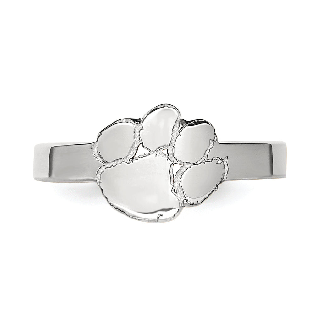 LogoArt Sterling Silver Clemson University Toe Ring