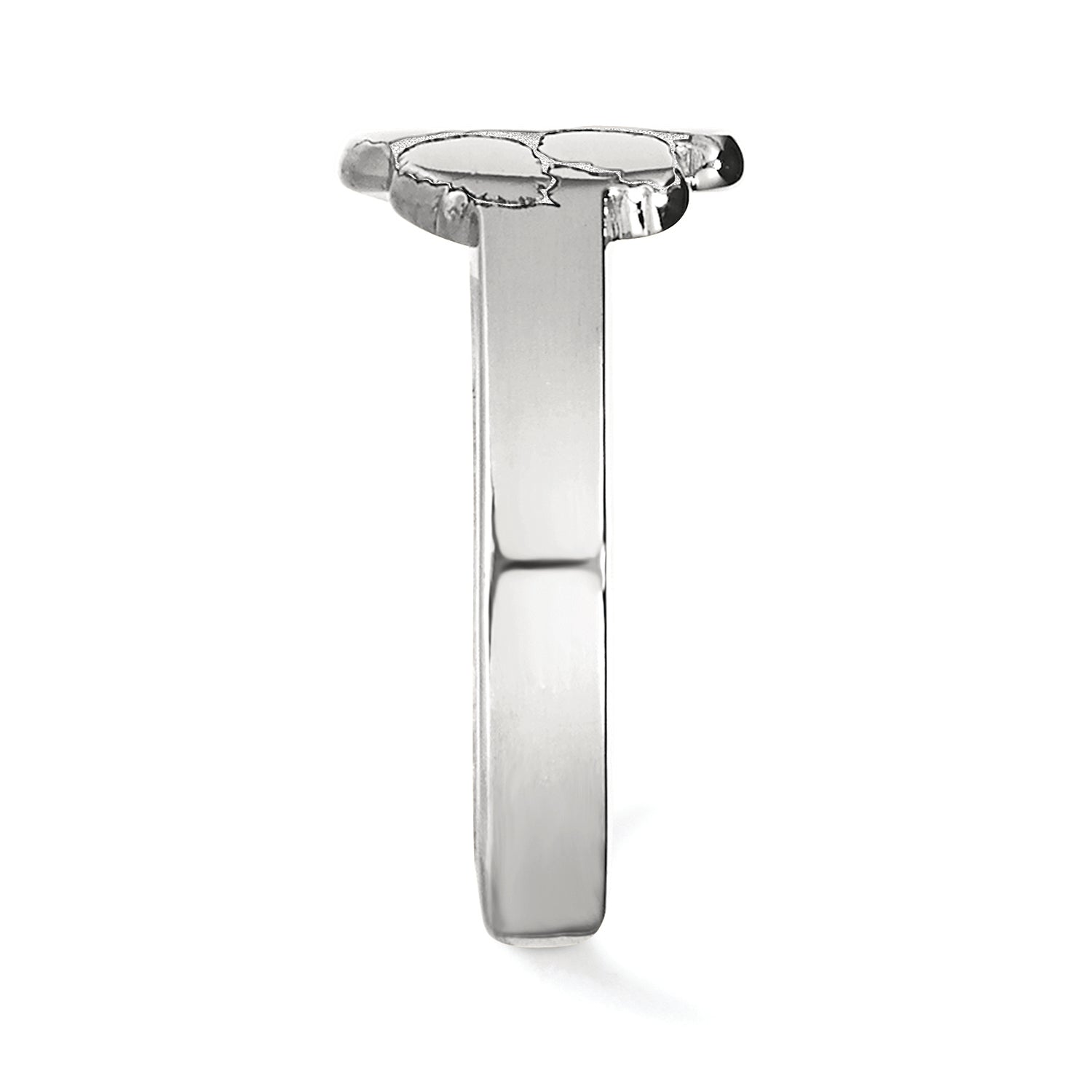 LogoArt Sterling Silver Clemson University Toe Ring