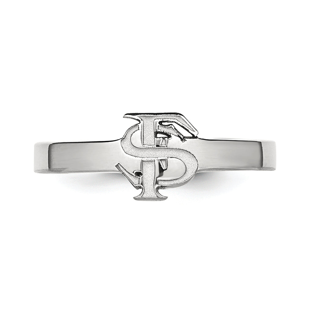 LogoArt Sterling Silver Florida State University Toe Ring