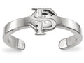 LogoArt Sterling Silver Florida State University Toe Ring