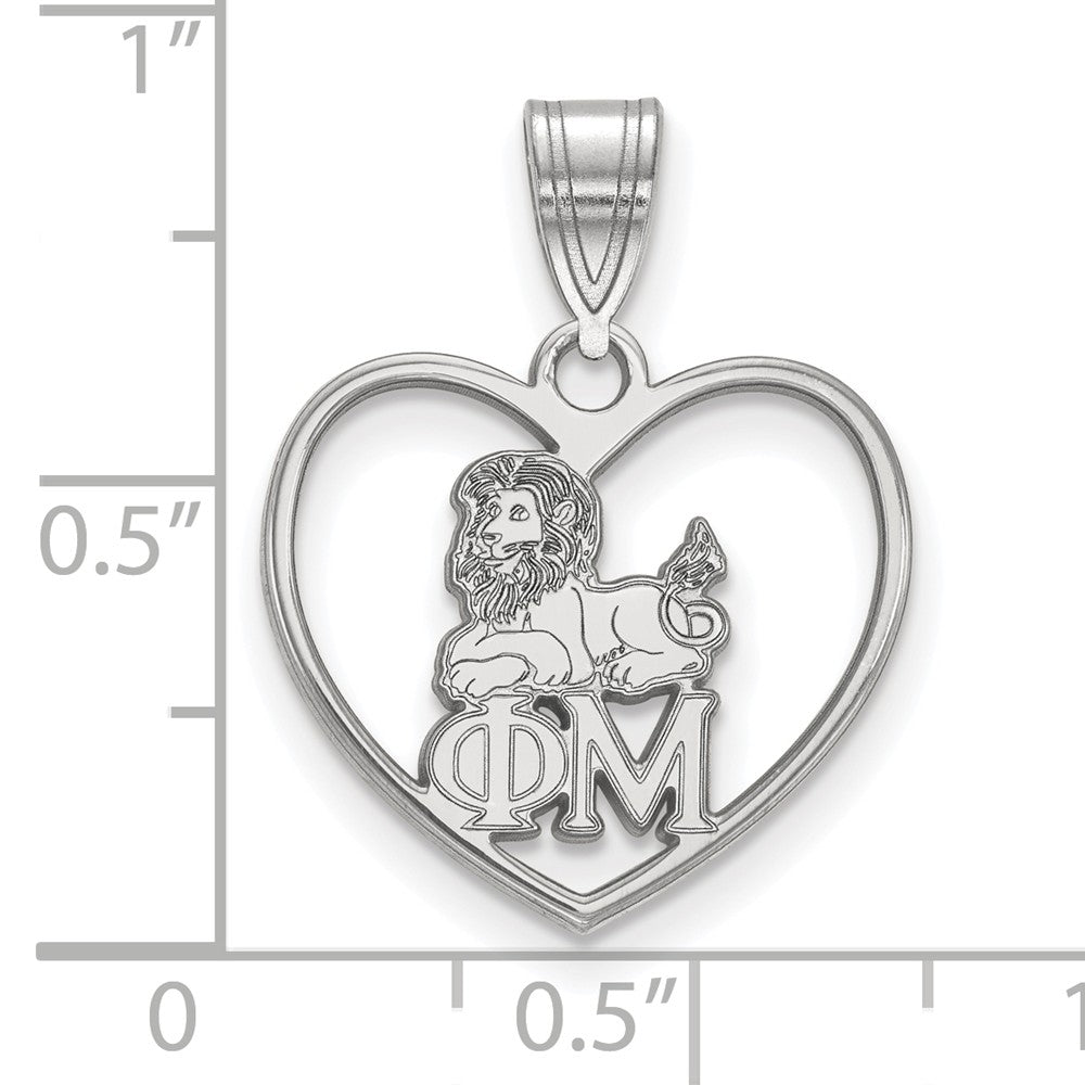 LogoArt Sterling Silver Iowa State University Small Pendant Necklace