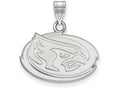 LogoArt Sterling Silver Iowa State University Small Pendant Necklace