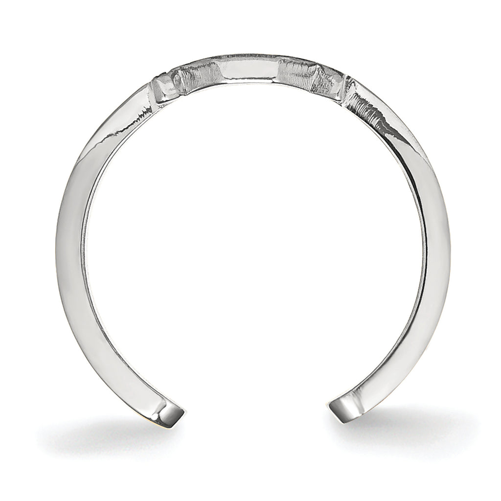 LogoArt Sterling Silver Ohio State University Toe Ring