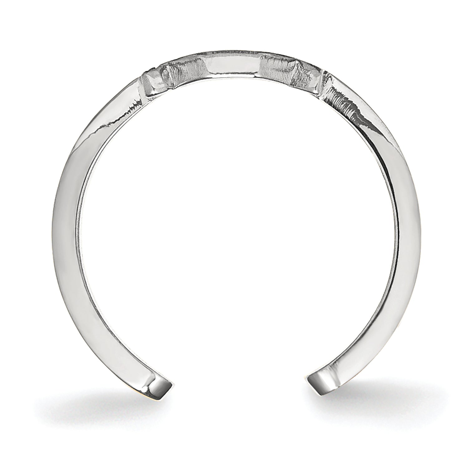 LogoArt Sterling Silver Ohio State University Toe Ring
