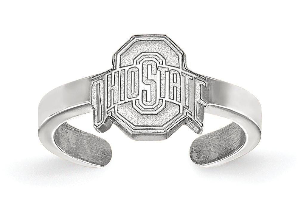 LogoArt Sterling Silver Ohio State University Toe Ring