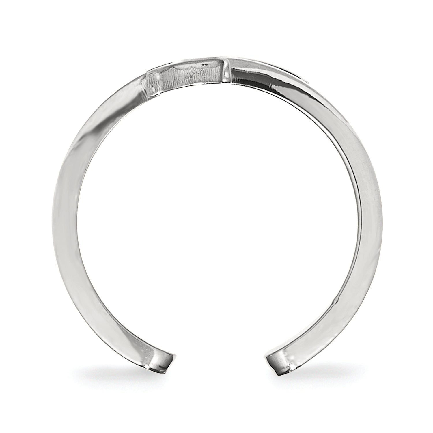 LogoArt Sterling Silver University Of Alabama Toe Ring