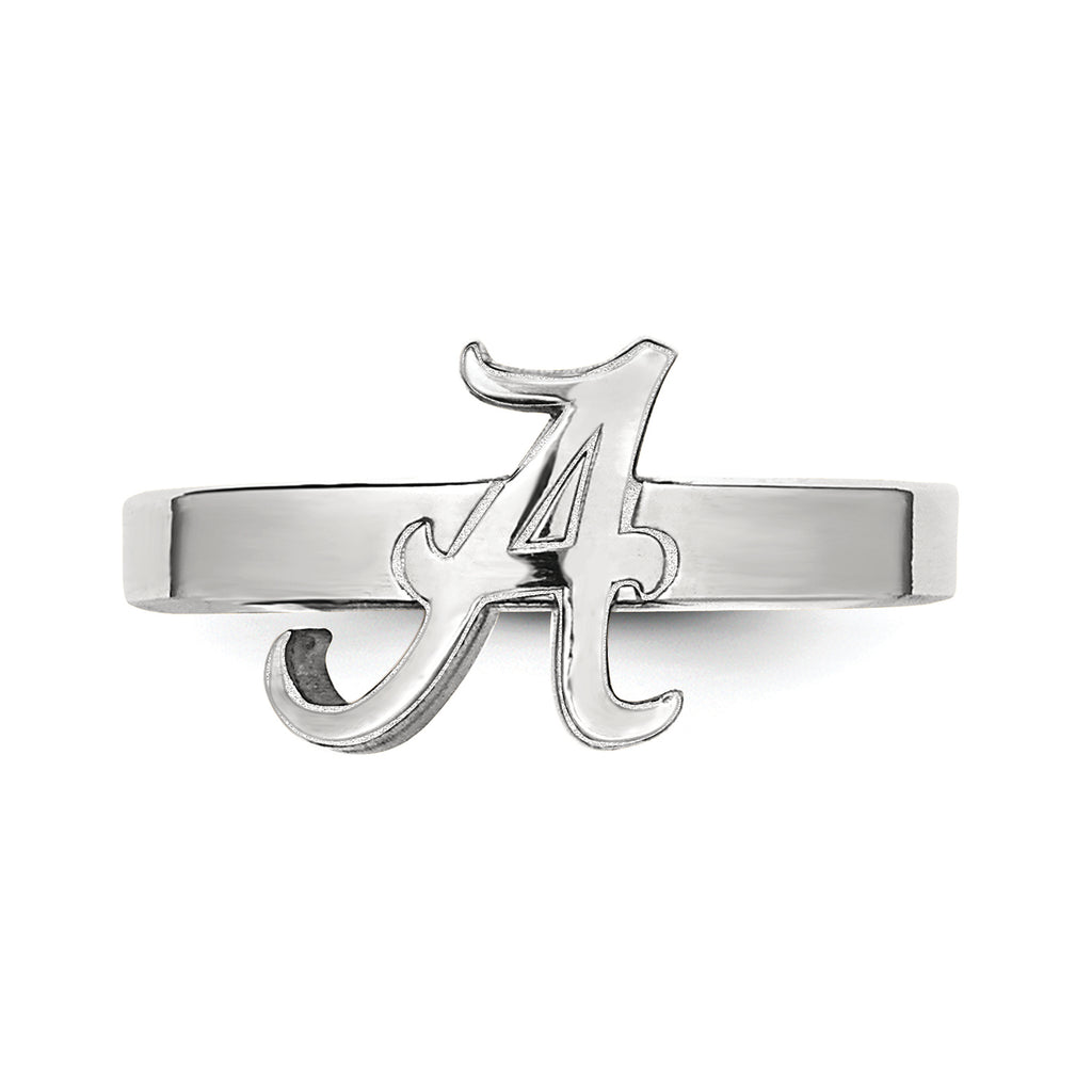 LogoArt Sterling Silver University Of Alabama Toe Ring