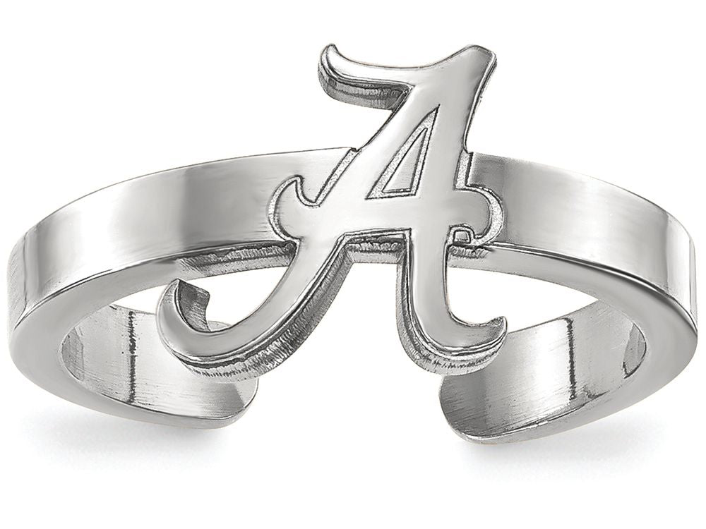 LogoArt Sterling Silver University Of Alabama Toe Ring