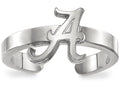 LogoArt Sterling Silver University Of Alabama Toe Ring