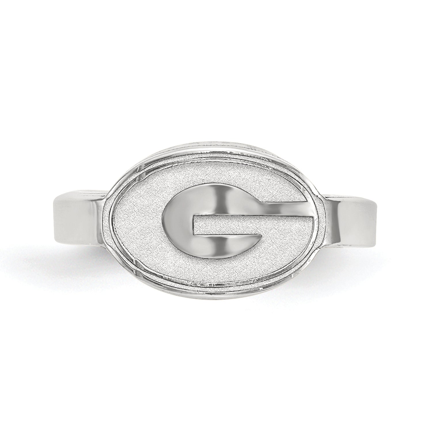 LogoArt Sterling Silver University Of Georgia Toe Ring
