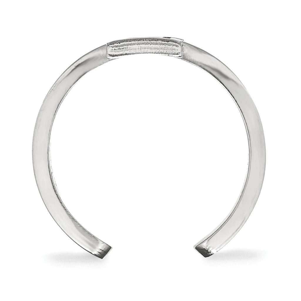 LogoArt Sterling Silver University Of Illinois Toe Ring