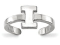 LogoArt Sterling Silver University Of Illinois Toe Ring