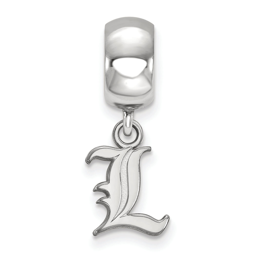 LogoArt Sterling Silver University Of Louisville Bead Charm Charm Xs Dangle Bead Charm