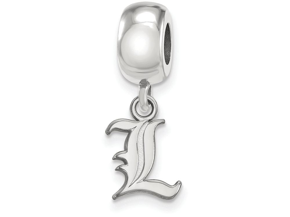 LogoArt Sterling Silver University Of Louisville Bead Charm Charm Xs Dangle Bead Charm