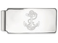 Logoart 925 Sterling Silver Navy Money Clip