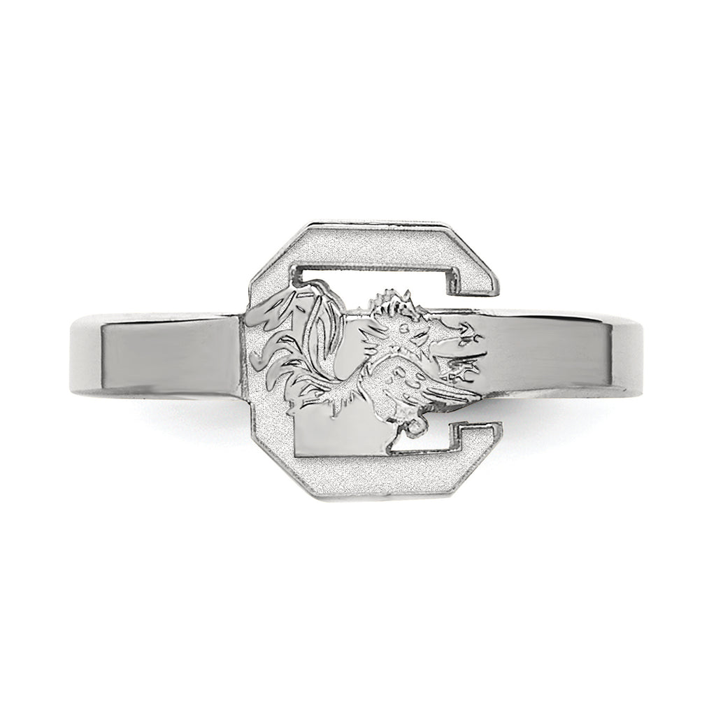 LogoArt Sterling Silver University Of South Carolina Toe Ring