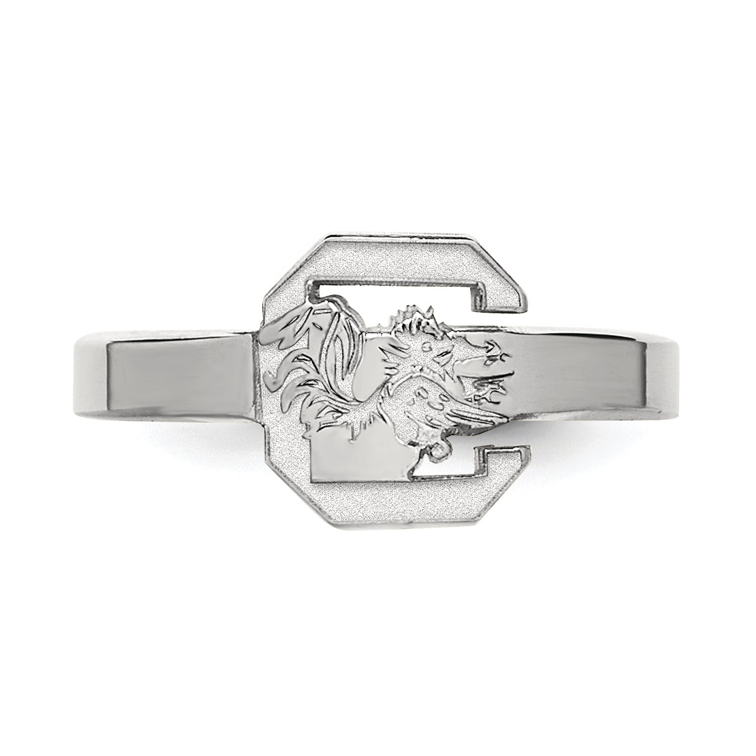 LogoArt Sterling Silver University Of South Carolina Toe Ring
