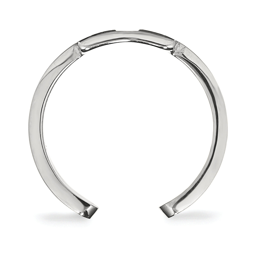 LogoArt Sterling Silver University Of Tennessee Toe Ring