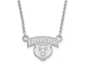 LogoArt Sterling Silver Baylor University Small Pendant Necklace