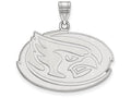 LogoArt Sterling Silver Iowa State University Large Pendant Necklace