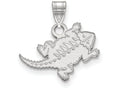 LogoArt Sterling Silver Texas Christian University Small Pendant Necklace