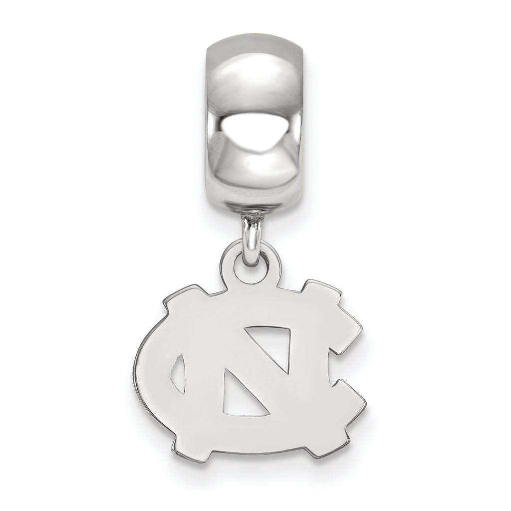 LogoArt Sterling Silver University Of North Carolina Bead Charm Charm Xs Dangle Bead Charm