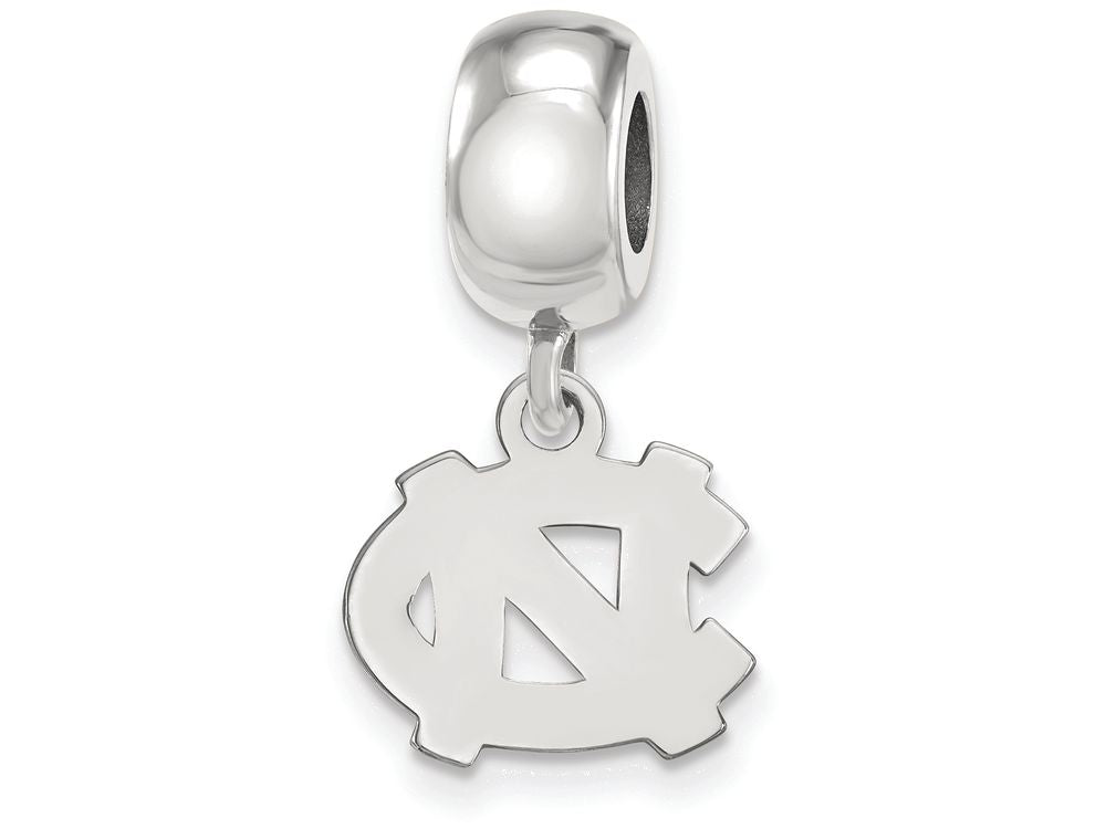 LogoArt Sterling Silver University Of North Carolina Bead Charm Charm Xs Dangle Bead Charm