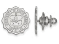 LogoArt Sterling Silver University Of North Dakota Crest Lapel Pin