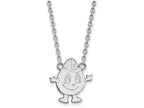 LogoArt Sterling Silver Syracuse University Large Pendant Necklace