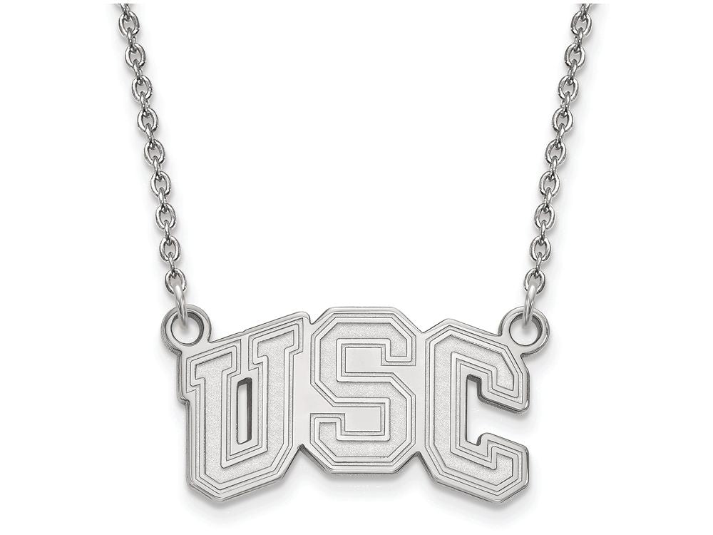 Logoart 925 Sterling Silver University Of Southern California Small Pendant Necklace