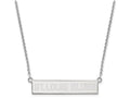Logoart 925 Sterling Silver St. Louis Blues Small Bar Necklace
