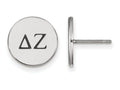 LogoArt Sterling Silver Delta Zeta Enameled Post Earrings