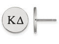 LogoArt Sterling Silver Kappa Delta Enameled Post Earrings