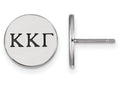 LogoArt Sterling Silver Kappa Kappa Gamma Enameled Post Earrings