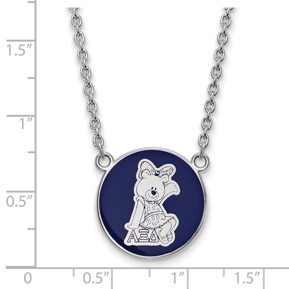 LogoArt Sterling Silver University Of California Berkeley Large Pendant Necklace