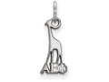 LogoArt Sterling Silver Alpha Epsilon Phi Extra Small Pendant Necklace