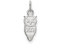 LogoArt Sterling Silver Chi Omega Extra Small Pendant Necklace