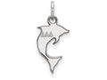 LogoArt Sterling Silver Delta Delta Delta Extra Small Pendant Necklace