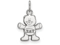 LogoArt Sterling Silver Sigma Delta Tau Extra Small Pendant Necklace