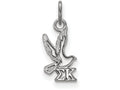 LogoArt Sterling Silver Sigma Kappa Extra Small Pendant Necklace